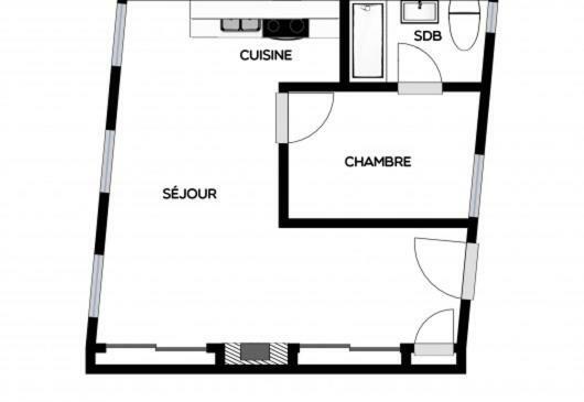 Appartement Le grand cauchois à Rouen Extérieur photo